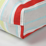 Washable Rectangular Dog Bed Cover Harmony Stripe Twill