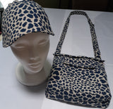 Designer Walker's Bag With Matching Headband/Visor