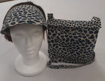 Designer Walker's Bag With Matching Headband/Visor