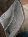 Designer Walker's Bag With Matching Headband/Visor