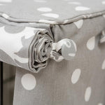 Polka Dot with Amsterdam Stagecoach Dog Crate Cover