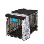 Rustic Life Toile Dog Crate Cover