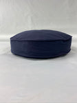 Round Dog Bed Cover - Indigo Blue