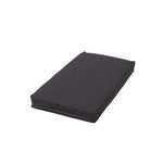 Charcoal Denim Memory Foam Crate Pads with Waterproof Liner