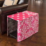 Candy Pink Dog Crate Cover