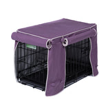 Denim Purple with Natural Crate Covers - Designer