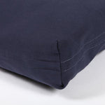 Washable Rectangular Dog Bed Cover - Indigo Blue Twill