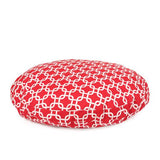 Square Link Round Dog Bed