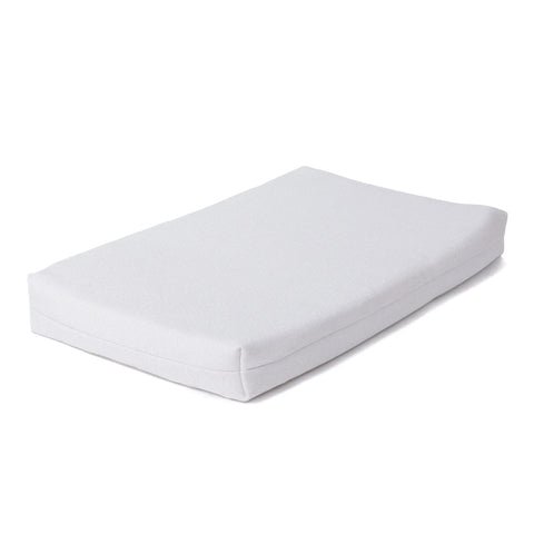 White Sand Memory Foam Crate Pads with Waterproof Liner